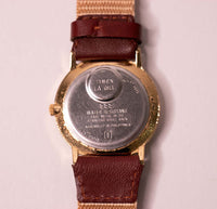 Elegante Timex Orologio al quarzo con numeri di grandi dimensioni | Tono d'oro degli anni '90 Timex
