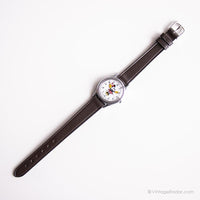 Tono d'argento vintage Minnie Mouse Guarda | Elegante Lorus Signore orologi