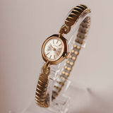 Vintage Gold-Tone Ladies Acqua Uhr | Elegantes Kleid Uhr für Frauen