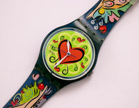 1997 LOVE BITE GN176 Swatch Watch | Valentines Gift Swatch Watch