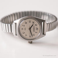 Vintage Centaur Mechanical Watch | Silver-tone Watch for Her