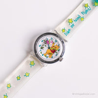Ancien Timex Winnie et porcelet montre | Transparent Disney montre