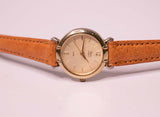 Vintage Gold-tone Timex Watch for Women | Small Elegant Wristwatch