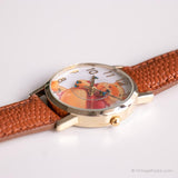 Vintage Gold-tone Winnie the Pooh Watch by Disney | Retro Collectible