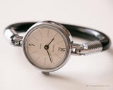 Vintage Orion mecánico reloj | Tono plateado reloj para damas