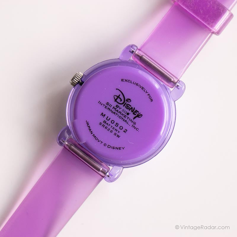 Vintage Purple Seiko Watch | Winnie the Pooh Wristwatch for Ladies ...