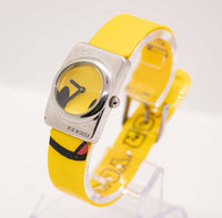 Orologio giallo Joe Boxer vintage | Per i tuoi occhi solo hipster orologio