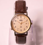 Vintage 90 Timex Date de quartz indiglo montre | Les années 1990 Timex Montres USA