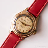 Vintage Kiefer Mechanical Watch | Retro Gold-tone Watch for Her