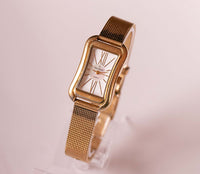 Gold-Tone Peugeot Quartz Women's reloj | Damas Vintage Peugeot reloj