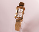Gold-tone Peugeot Quartz Women's Watch | Ladies Vintage Peugeot Watch