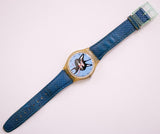 ندف القط GS127 swatch ساعة خمر | 2004 جينت أصلية swatch
