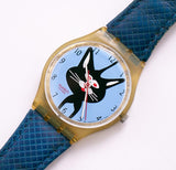 ندف القط GS127 swatch ساعة خمر | 2004 جينت أصلية swatch