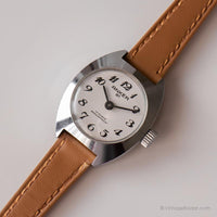 Jahrgang Anker Mechanisch Uhr | Damen silbertonfarbene Armbanduhr