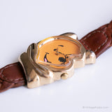 Vintage ▾ Winnie the Pooh Guarda da Timex | Orologio cinghia in pelle intrecciata