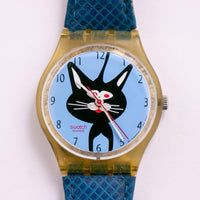 TEASE THE CAT GS127 Swatch Vintage Watch | 2004 Gent Originals Swatch