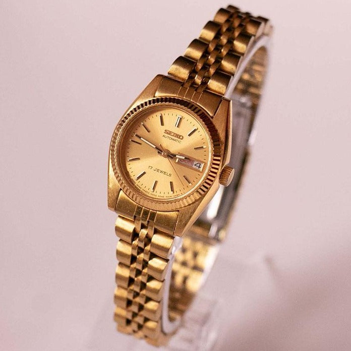 Vintage Seiko Seiko Automatic 17 Jewels Gold Vintage MOD Seiko