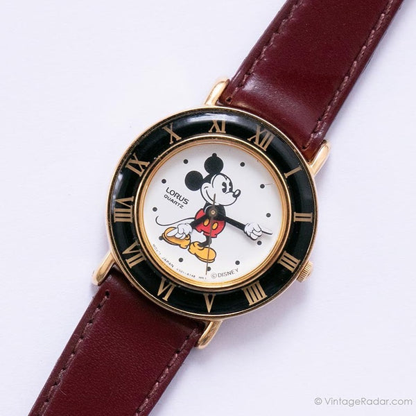 كلاسيكي Mickey Mouse Lorus V501-6G90 R0 Watch | Disney كوارتز