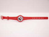 Rojo Mickey Mouse Lorus reloj | Antiguo Disney Lorus Cuarzo reloj
