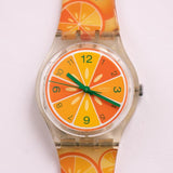 2002 Così fresco! GE102 Orange swatch Guarda | Orologio svizzero vintage