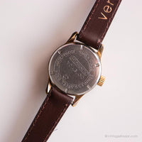 Vintage oriosa mechanisch Uhr | Schwarzes Zifferblatt Uhr für Damen