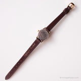 Vintage Oriosa Mechanical reloj | Dial negro reloj para damas