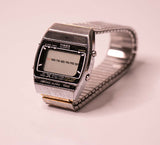 Mens 90s numérique chronograph Timex montre | Chrono Alarm Timer Timex LCD montre