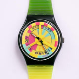 1990 World Record GB721 Vintage Swatch Watch | Swatch Gent Collection