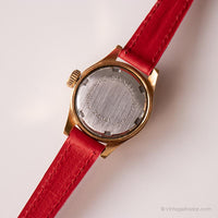 Antiguo Zentra Mecánico reloj para ella | Reloj de pulsera retro de tono de oro