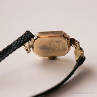 14k Solid Gold Lessa Mechanical Watch | Art Deco Gold Watch
