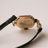 14K الذهب الصلبة ليسا ساعة ميكانيكية | Art Deco Gold Watch