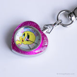 Vintage Tweety Medallion Watch for Her | RARE Looney Tunes Collectible