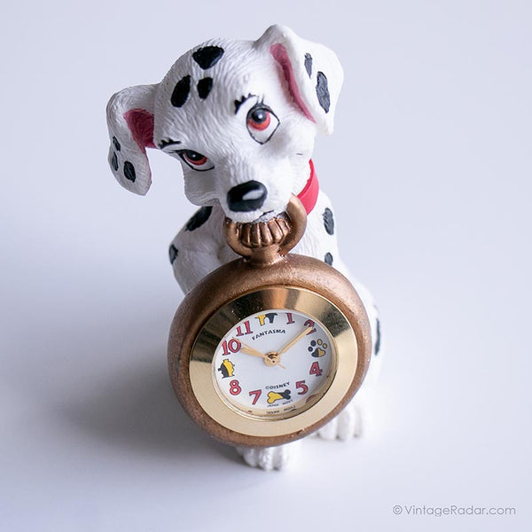 Ancien Disney Table horloge par Fantasma | Quartz au Japon Disney À collectionner