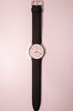Silberton Timex Quarz Uhr Für Männer und Frauen | Mittelhandgelenksgröße