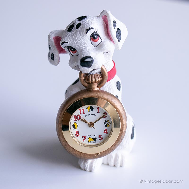 Vintage Disney Table Clock by Fantasma | Japan Quartz Disney Collectib ...