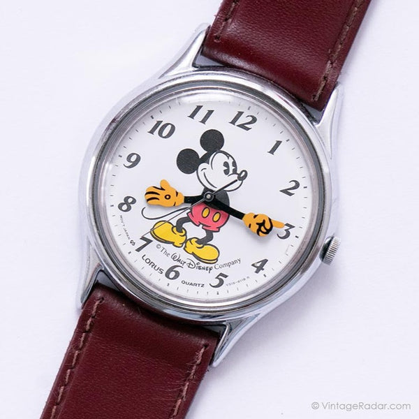 Mickey Mouse Lorus V501-6000 A1 Watch | Vintage Disney Quartz Watch