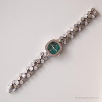 Vintage Condor Automatisch Uhr | Emerald-grünes Zifferblatt Uhr für Damen
