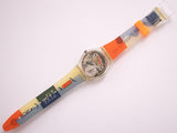1990 TYPE SETTER GK131 Swatch Watch | Retro Vintage Swiss Watch