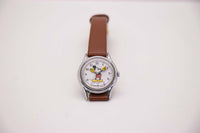 Jahrgang Lorus V515-6080 Mickey Mouse Uhr | 1990er Jahre Lorus Quarz Uhr