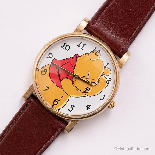 Colorido winnie the pooh reloj para hombres y mujeres | Disney Timex reloj