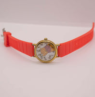 Timex Winnie the Pooh مشاهدة Vintage Watch | 90s نغمة الذهب Timex كوارتز