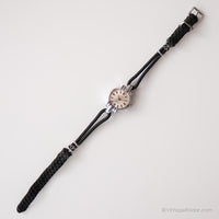 Vintage Olympic Mechanical Watch | Tiny Silver-tone Watch for Ladies