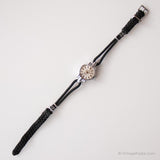 Orologio meccanico olimpico vintage | Piccolo orologio tono d'argento per le donne