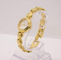 Minuscules dames en or d'or montre | Caractère vintage montre pour les minuscules poignets