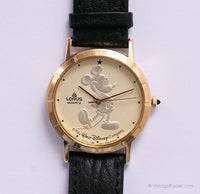 Antiguo Lorus Mickey Mouse Moneda de oro reloj | Lorus Y481-1720 R0 reloj