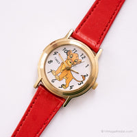Antiguo Disney Timex Rey Leon reloj | Personaje de Simba de tono de oro Disney reloj