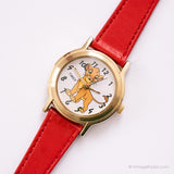Vintage Disney Timex Lion King Watch | Gold-Tone Simba Character Disney Watch