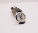 Antiguo Disney Mickey Mouse reloj | Tono plateado de los 90 Disney Cuarzo