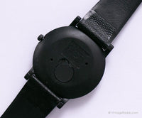 خمر أسود Mickey Mouse Lorus ساعة V515-8030 Z0 مع أرقام حمراء