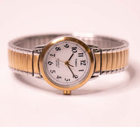 Small Two-Tone Timex Indiglo Watch for Women CR 1216 Cell